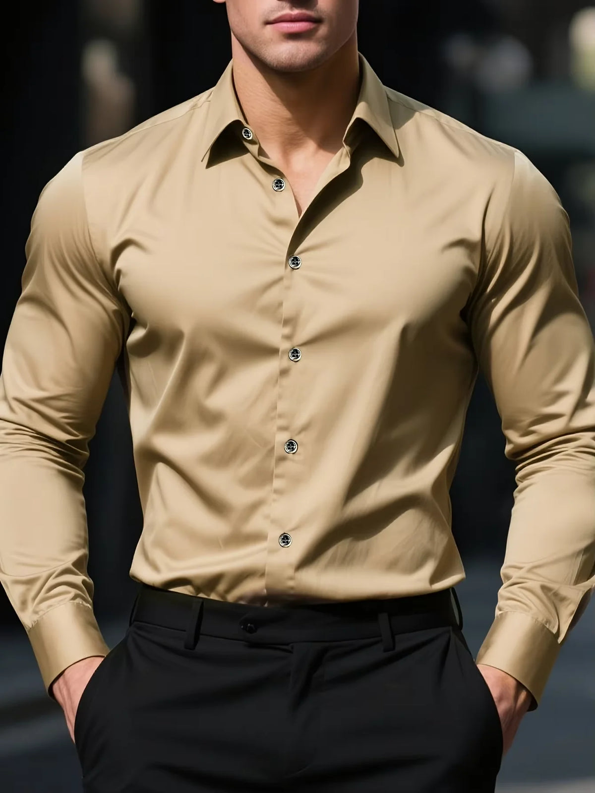 Slim fit herenoverhemd - afbeelding 21