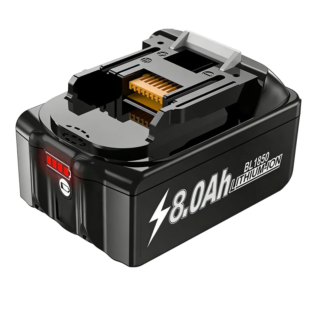 Vervangende Accu 8000mAh voor Makita 18V (met lader)