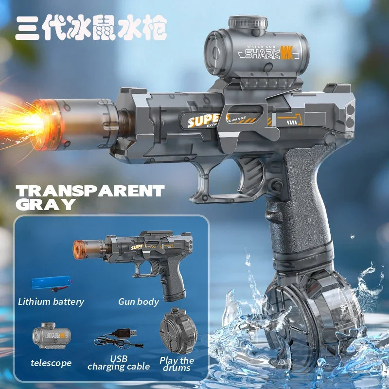 Elektrisch waterpistool met lichteffecten