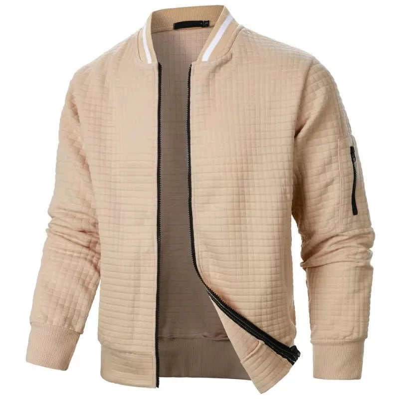 Baseball jacket met rits