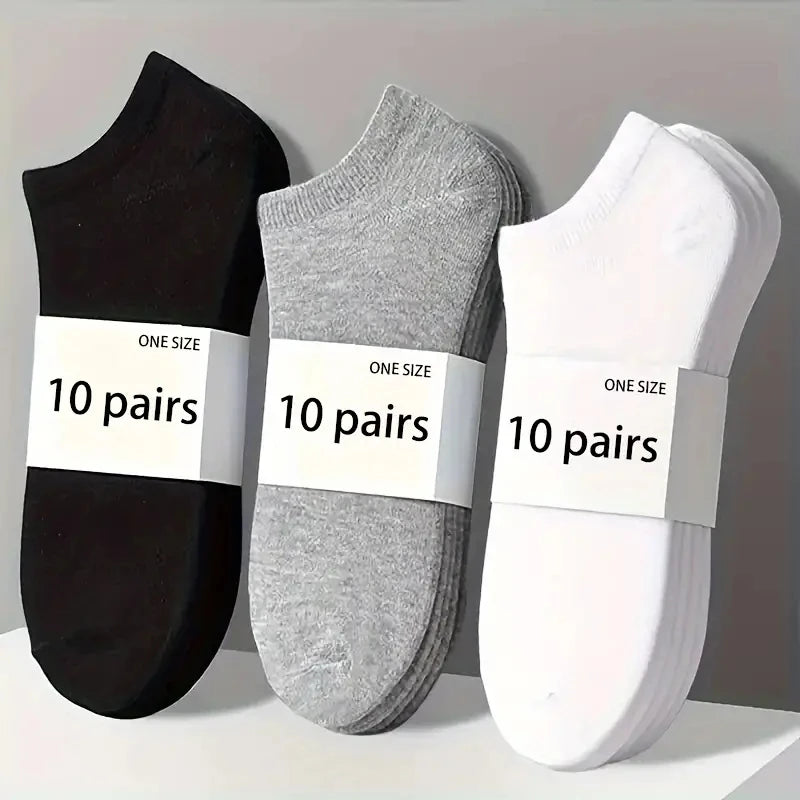 Enkelsokken (5- of 10-pack)