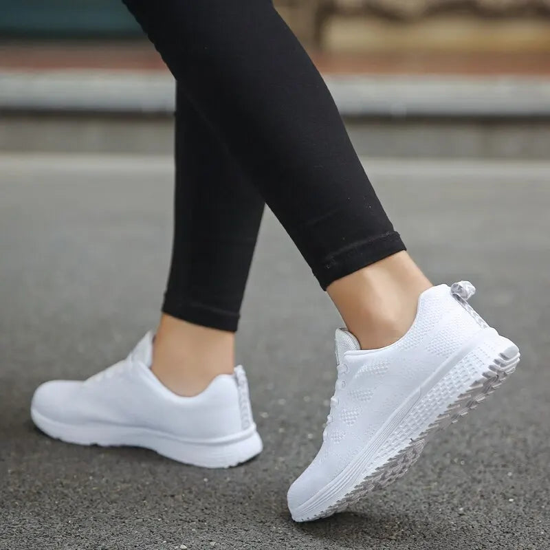 Lichtgewicht mesh damessneakers - afbeelding 4