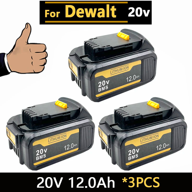 Vervangaccu 20V 12.0Ah (geschikt voor DeWalt)