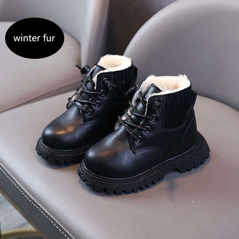 Kinderveterboots met gebreide kraag - afbeelding 26