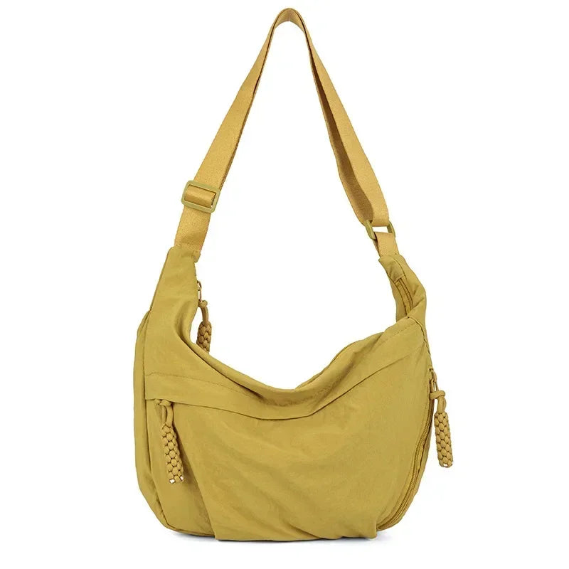 Nylon hobo crossbody tas - afbeelding 43