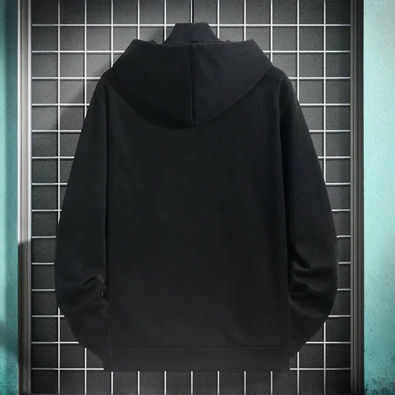 Basic herenhoodie met kangoeroezak - afbeelding 12