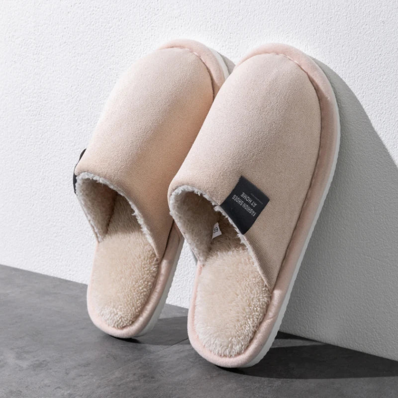 Pluche pantoffels van suèdelook - afbeelding 11