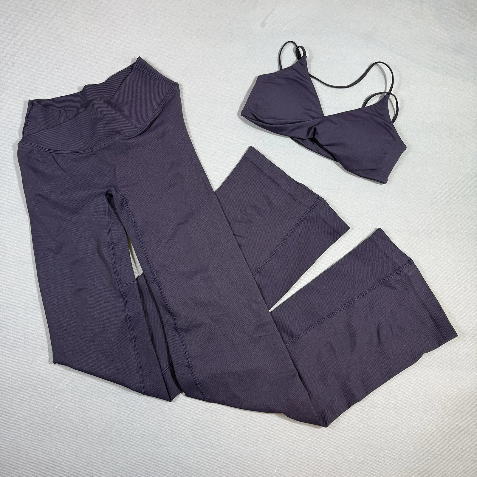 Naadloze yoga- en fitnessset.