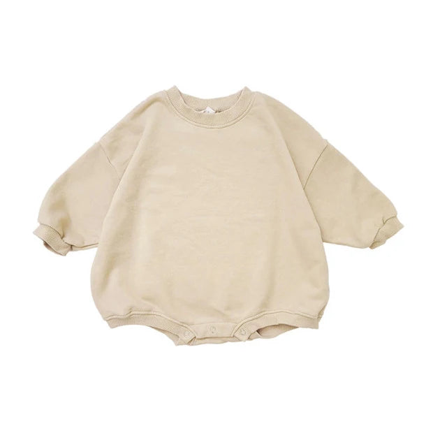 Babyromper in sweaterstijl - afbeelding 8