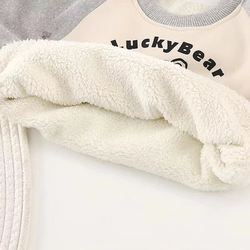 Gevoerde kindersweater - afbeelding 3