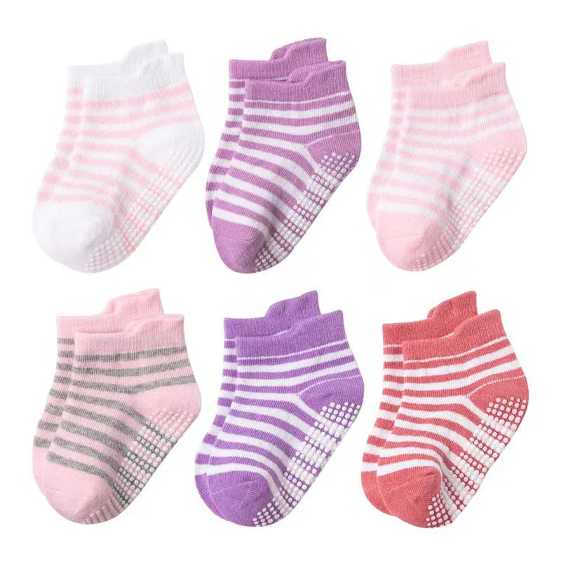 Antislip kindersokken (6 paar)