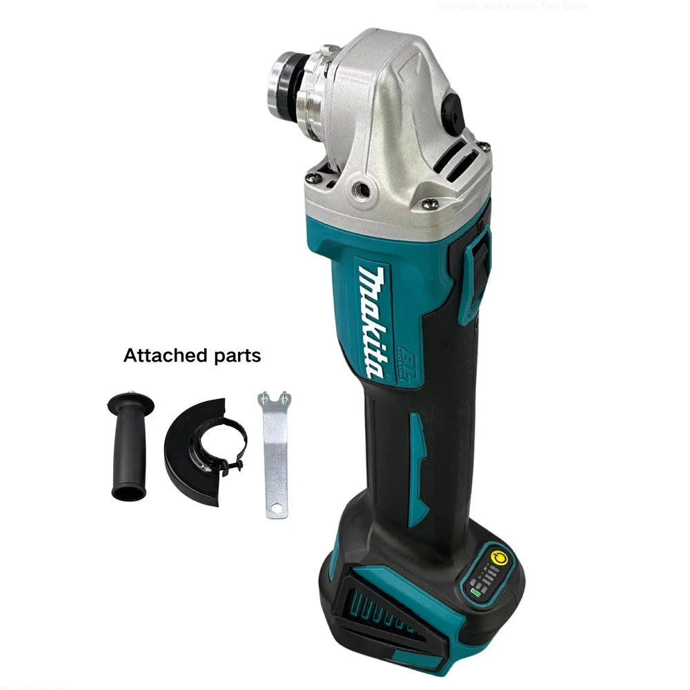 Makita 18V haakse slijper (DGA404), 125mm