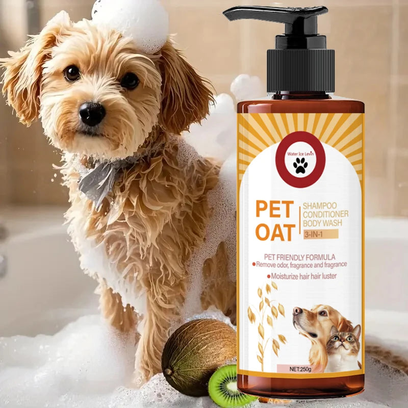 Verzorgende shampoo voor honden en katten
