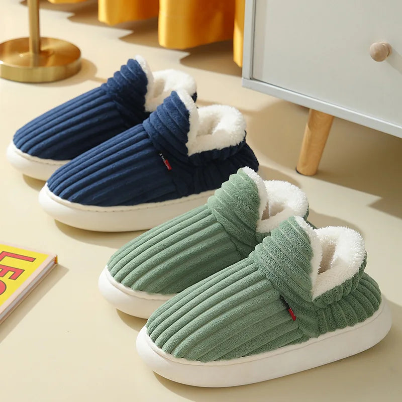 Warme gevoerde pantoffels - afbeelding 6