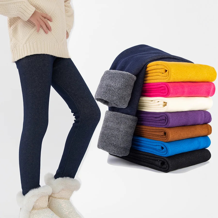Gevoerde winterlegging voor meisjes - afbeelding 2