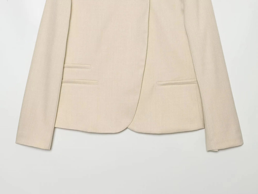 Blazer met opstaande kraag - afbeelding 17
