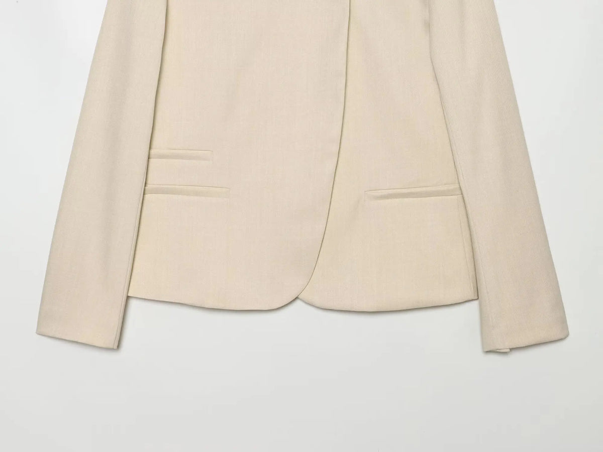 Blazer met opstaande kraag - afbeelding 17