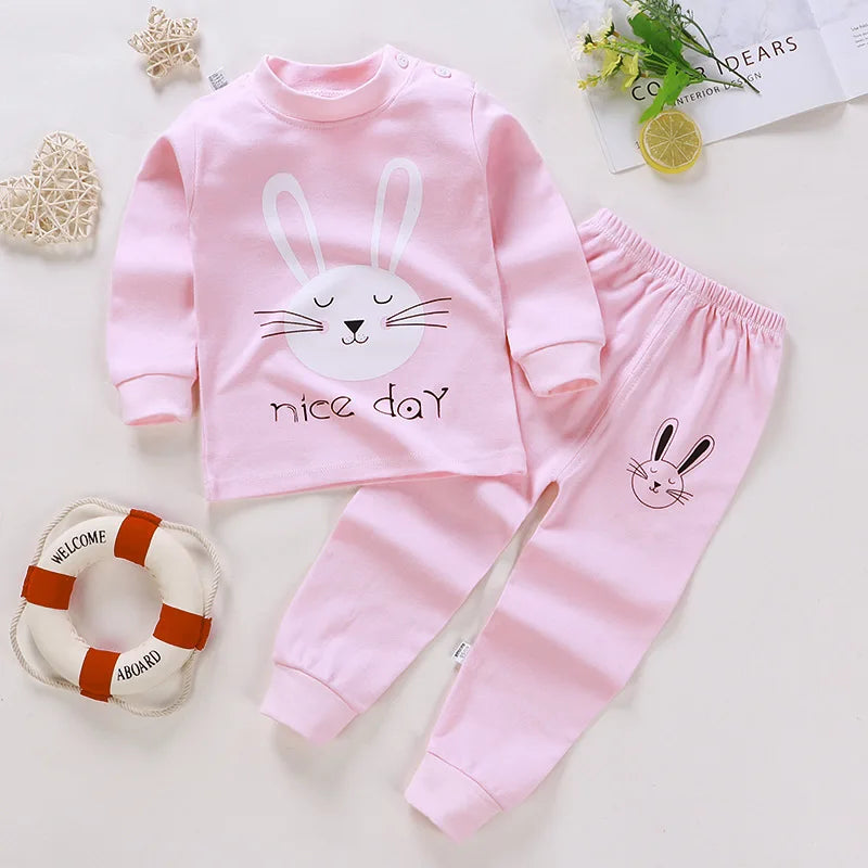 Katoenen kinderpyjama met print - afbeelding 3