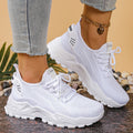 Chunky gebreide plateausneakers - afbeelding 27