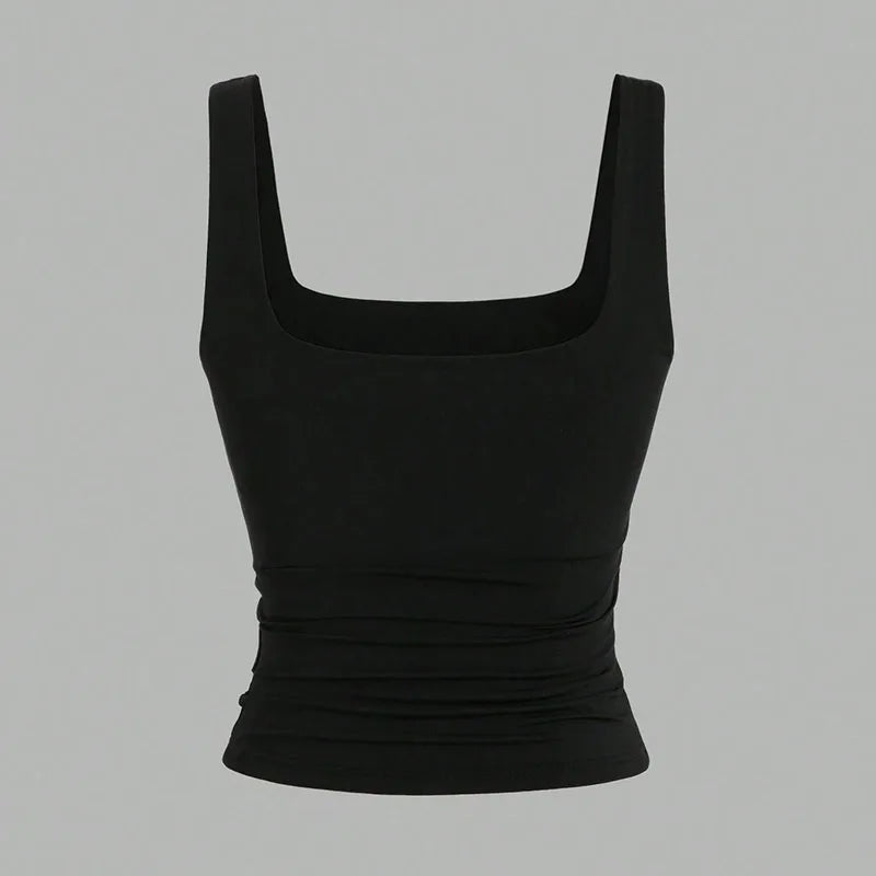 Dames square neck tanktop