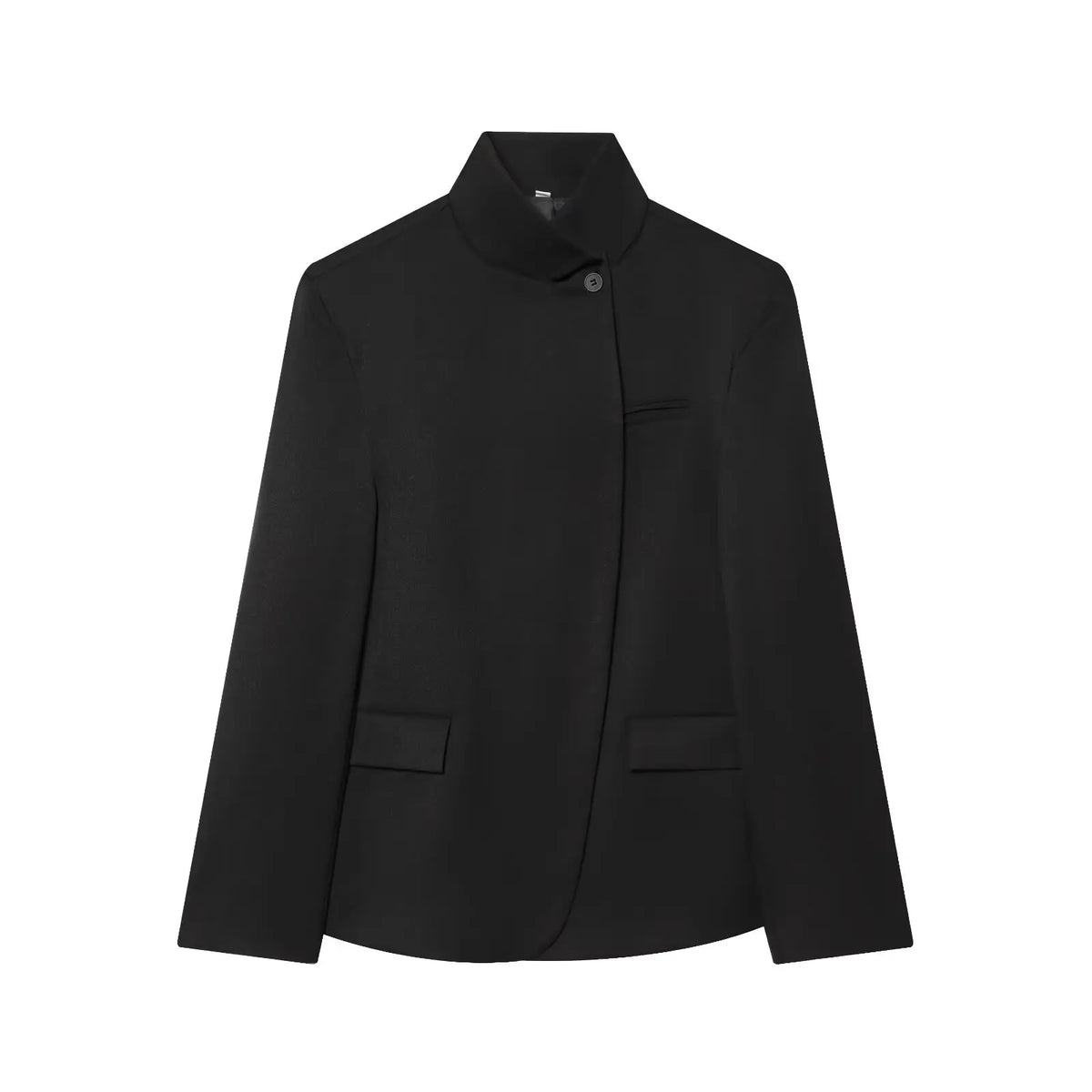 Kantoorblazer met opstaande kraag - afbeelding 5