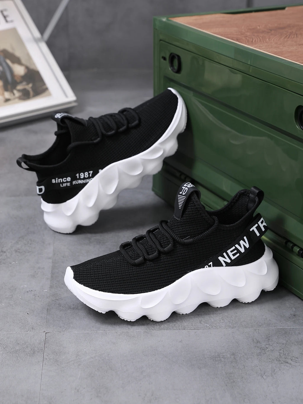 Ademende herensneakers - afbeelding 8