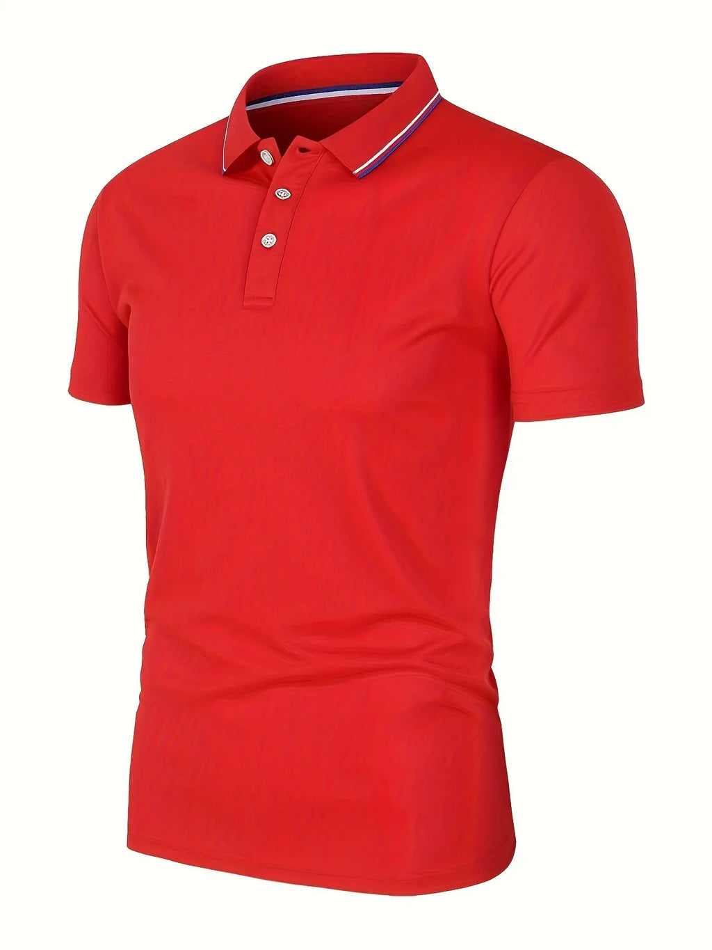 Herenpoloshirt met streepkraag - afbeelding 40