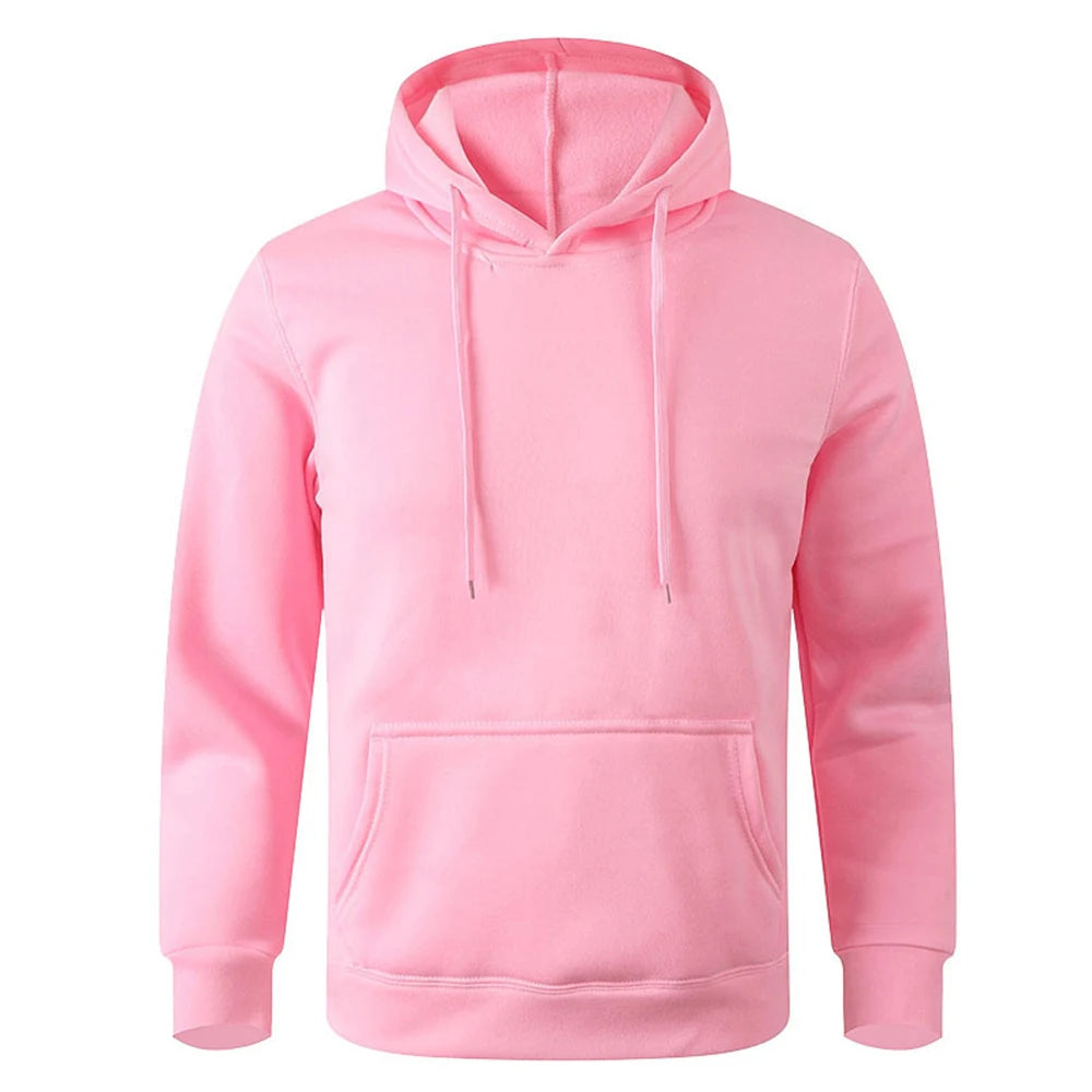 Basic hoodie met buidelzak - afbeelding 20
