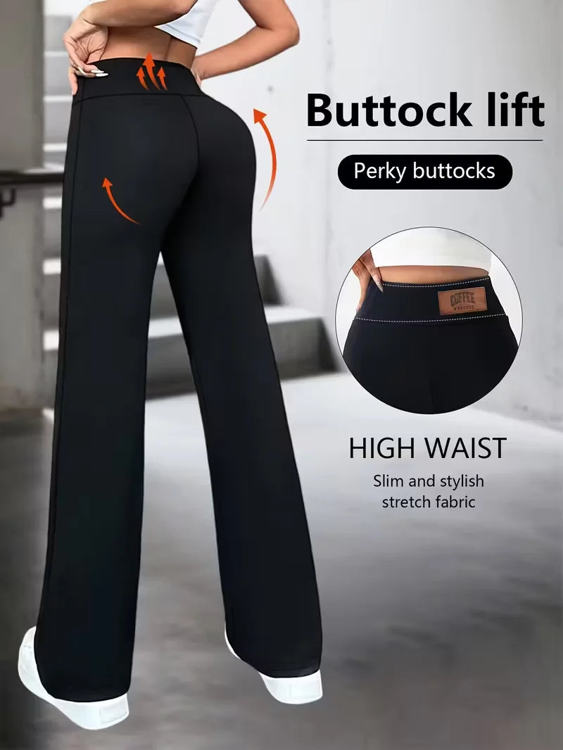 Elegante broek met rechte pijpen