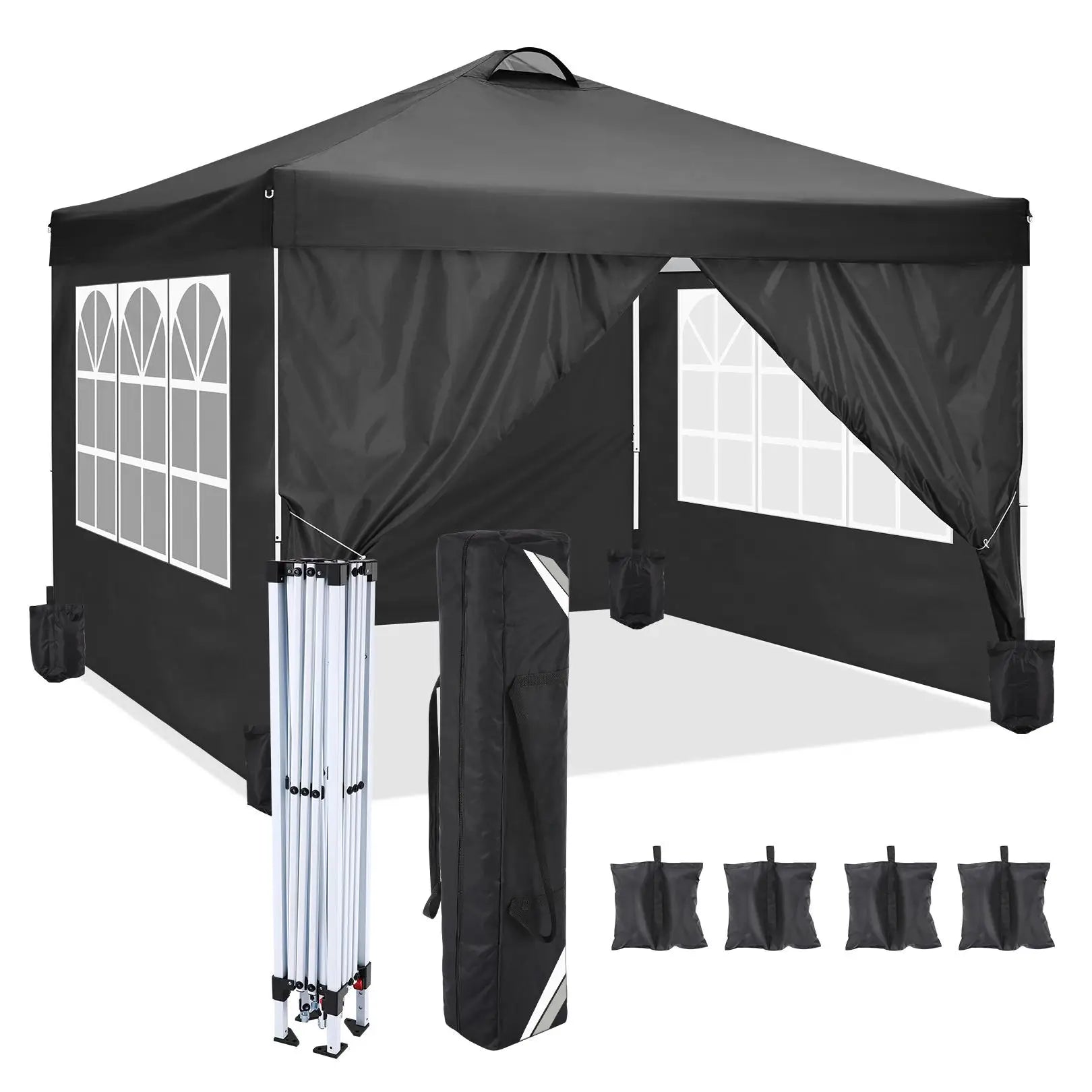 10x10 Pop Up Canopy Tent met zijwanden