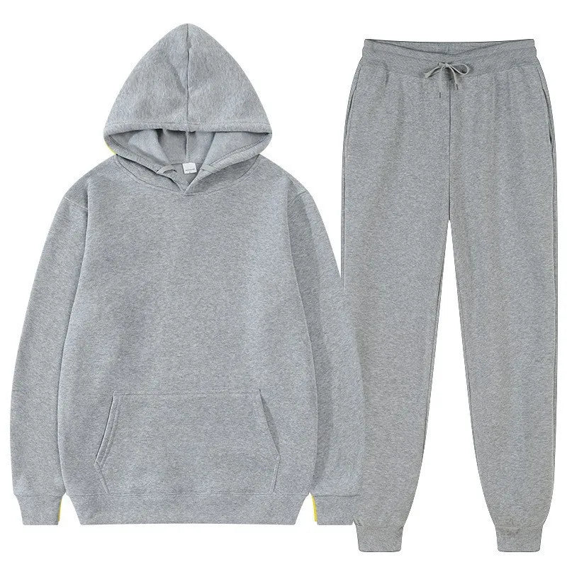 Basic joggingpak met capuchon - afbeelding 7