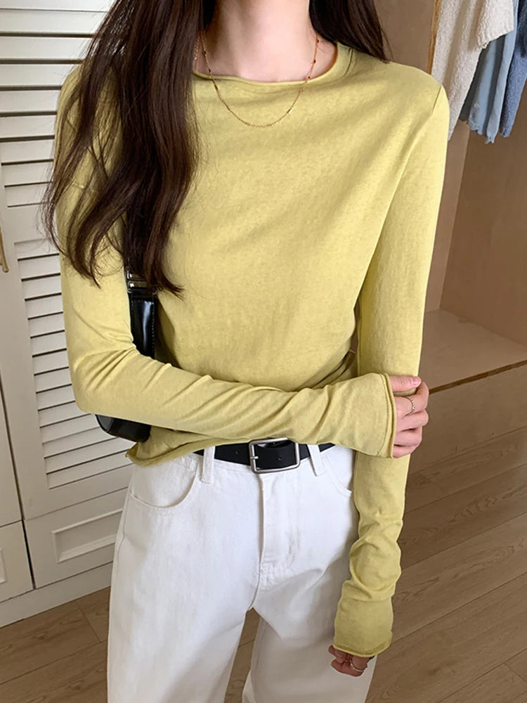 Basic shirt met lange mouwen - afbeelding 33