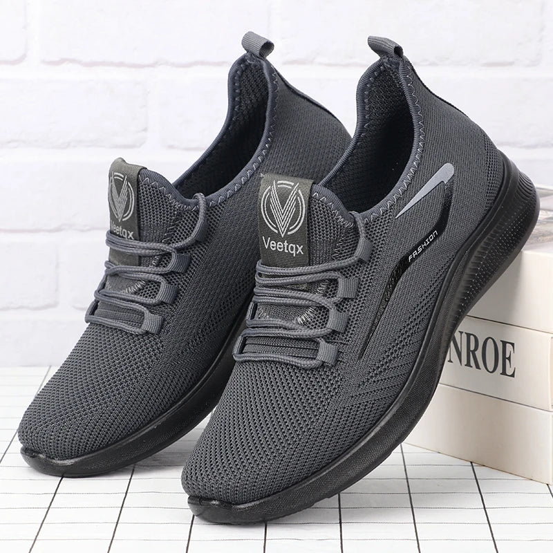 Lichte herensneakers met veters - afbeelding 7