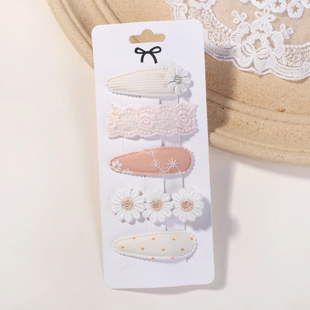 5-delige BB haarclips set voor meisjes