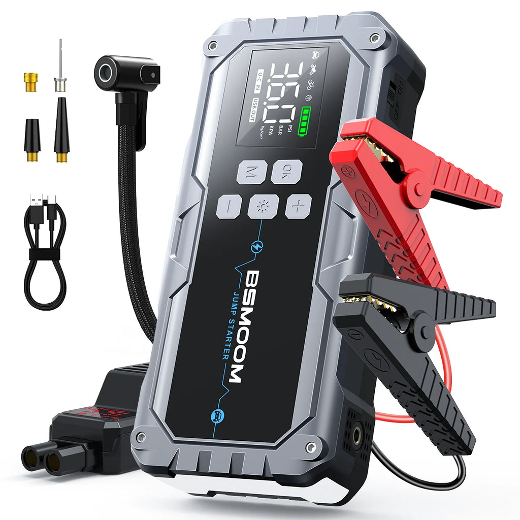 1500A Auto Jumpstarter met Powerbank