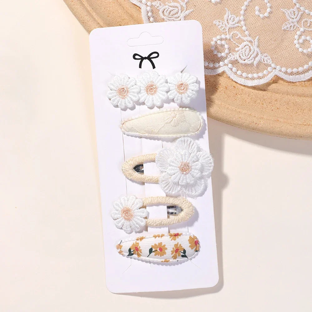 5-delige BB haarclips set voor meisjes