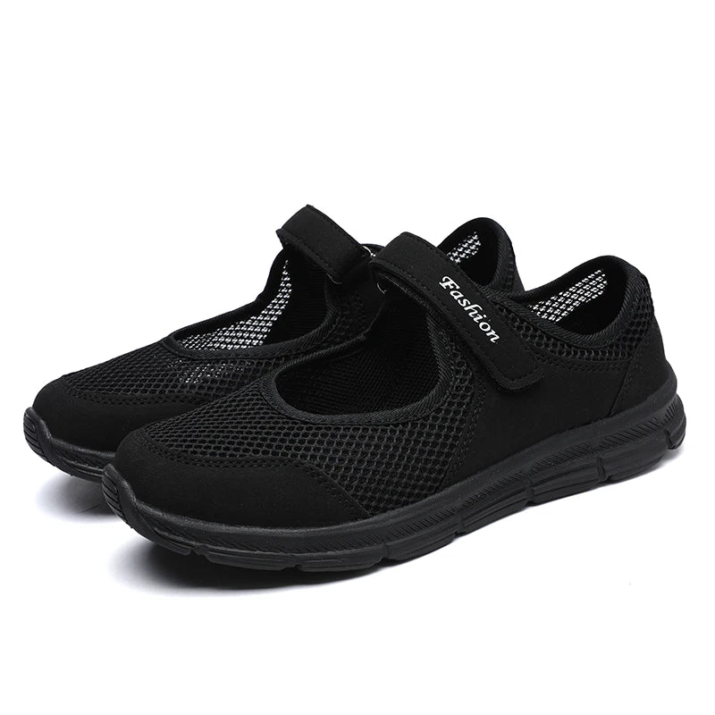 Damessneakers met klittenband - afbeelding 17