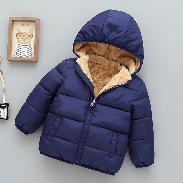 Gevoerde kinderwinterjas - afbeelding 20