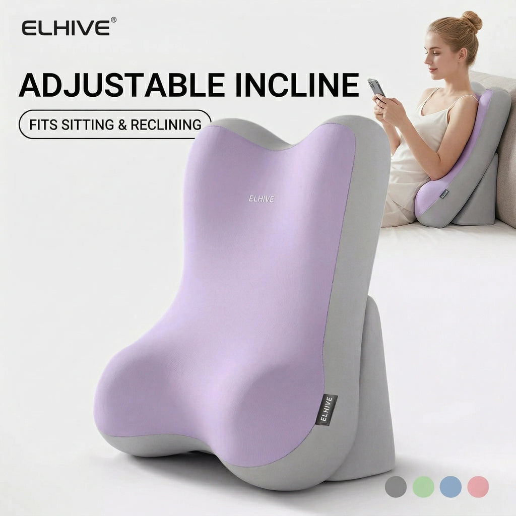2-delige ergonomische bedwigkussenset