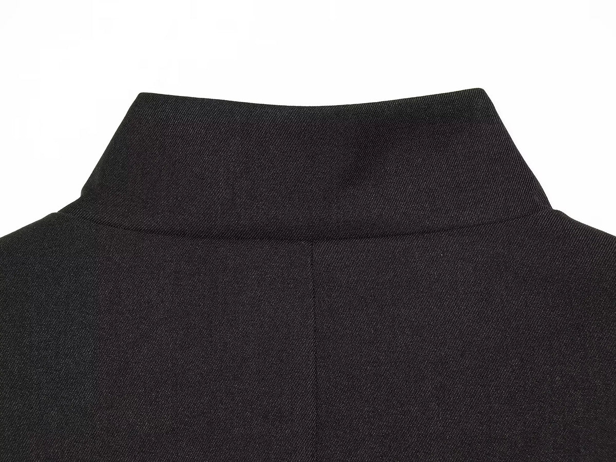Blazer met opstaande kraag - afbeelding 25