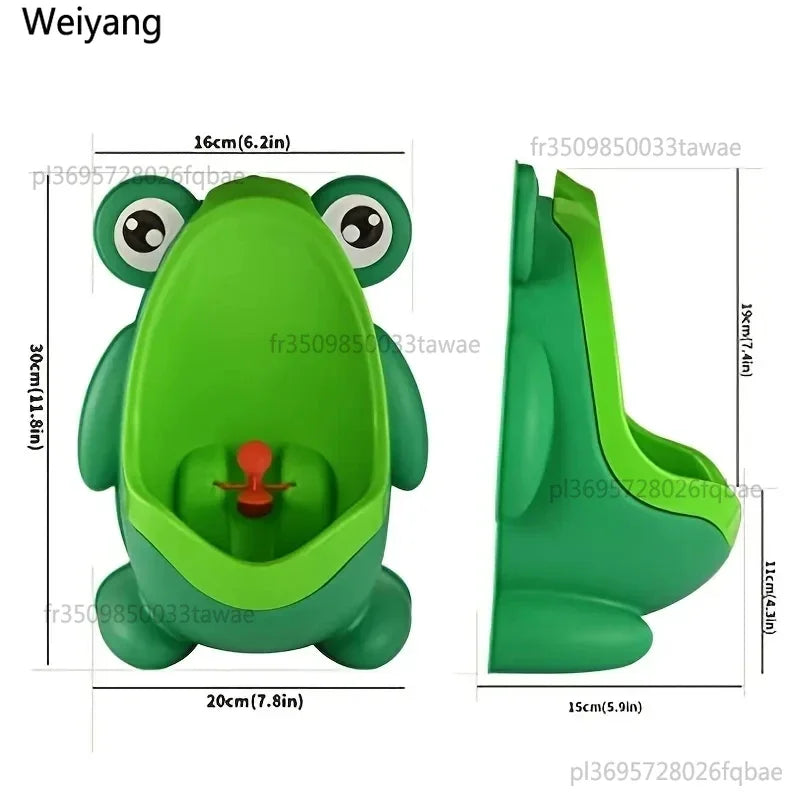 Kikker Plastraining Urinoir voor Jongens
