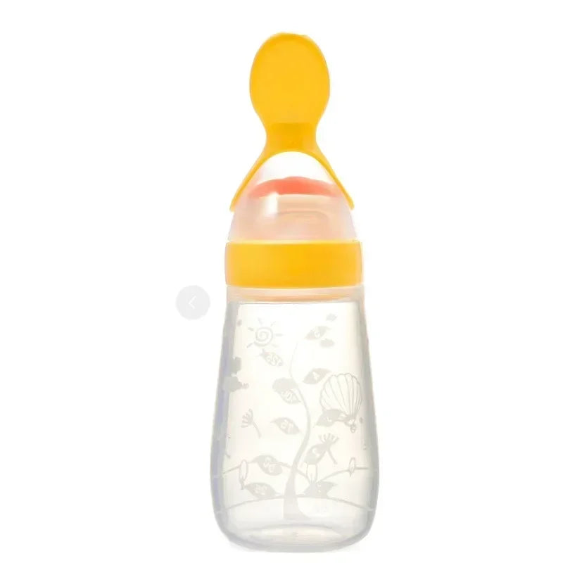 BPA-vrije voedingsfles met lepel