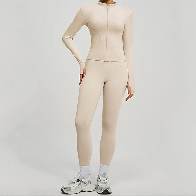 Sportset met vest en legging - afbeelding 4