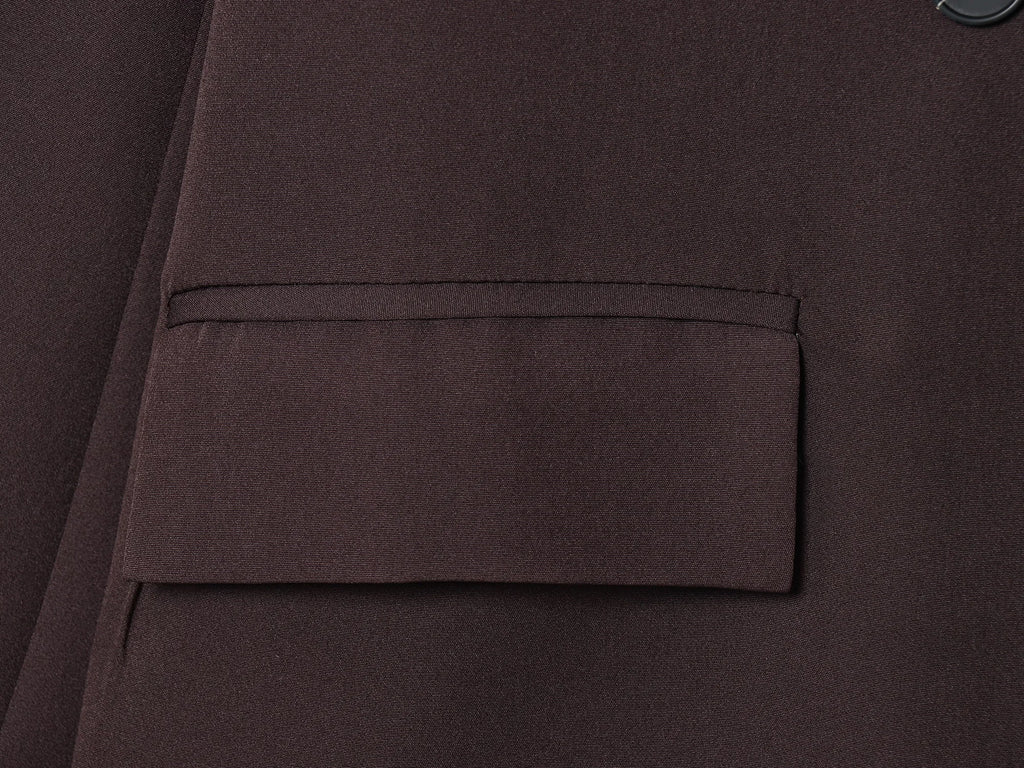 Oversized blazer met dubbele rij knopen - afbeelding 8