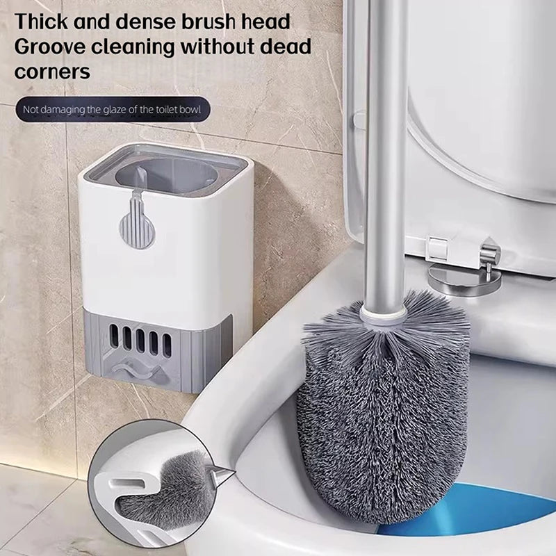 Multifunctionele toiletborstelset