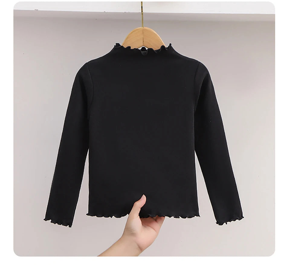 Meisjesshirt met ruchekraag - afbeelding 9