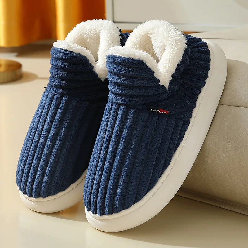 Warme gevoerde pantoffels - afbeelding 20