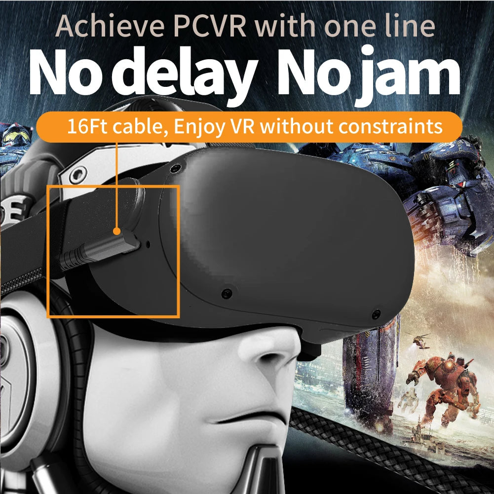 10FT Link Cable voor Quest 2 en PC VR