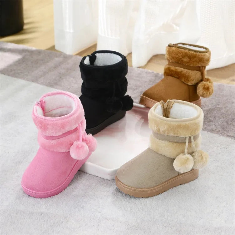 Snowboots met pompons - afbeelding 11