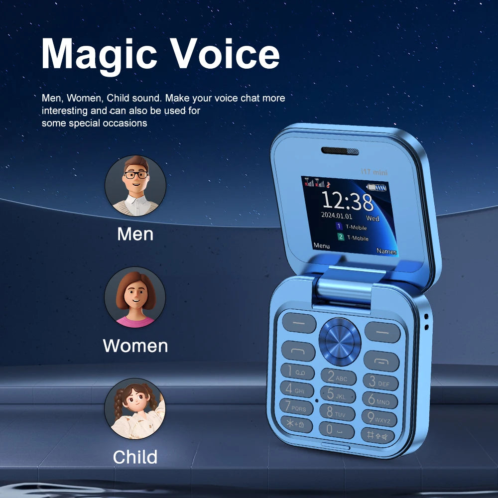 i17Mini 2G kleine flip telefoon